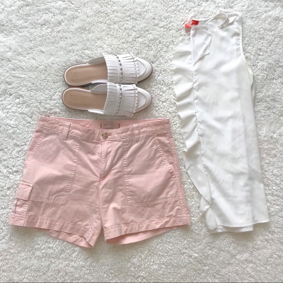 Banana Republic Pants - Banana Republic Heritage Pink Chino Cargo Shorts